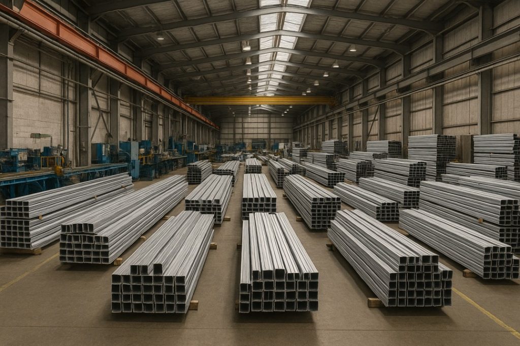 מפעל אלומיניום מתקדם