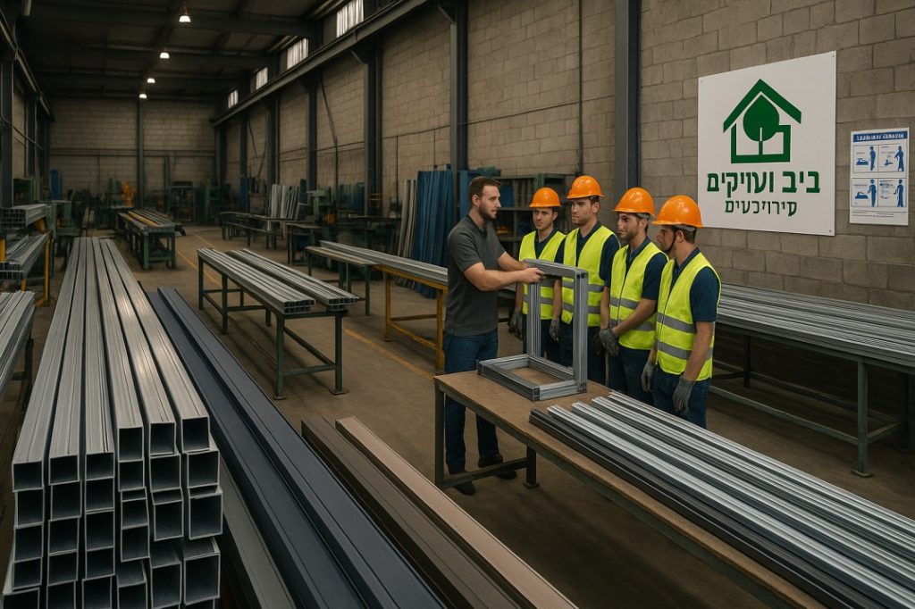 קורס מתקיני אלומיניום מקצועיים