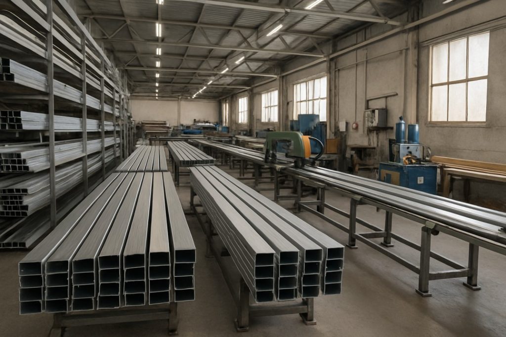 מפעל אלומיניום מתקדם